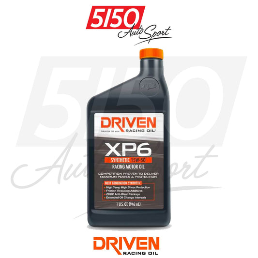 Driven Racing Oil XP6 15W-50 Synthetic Racing Oil