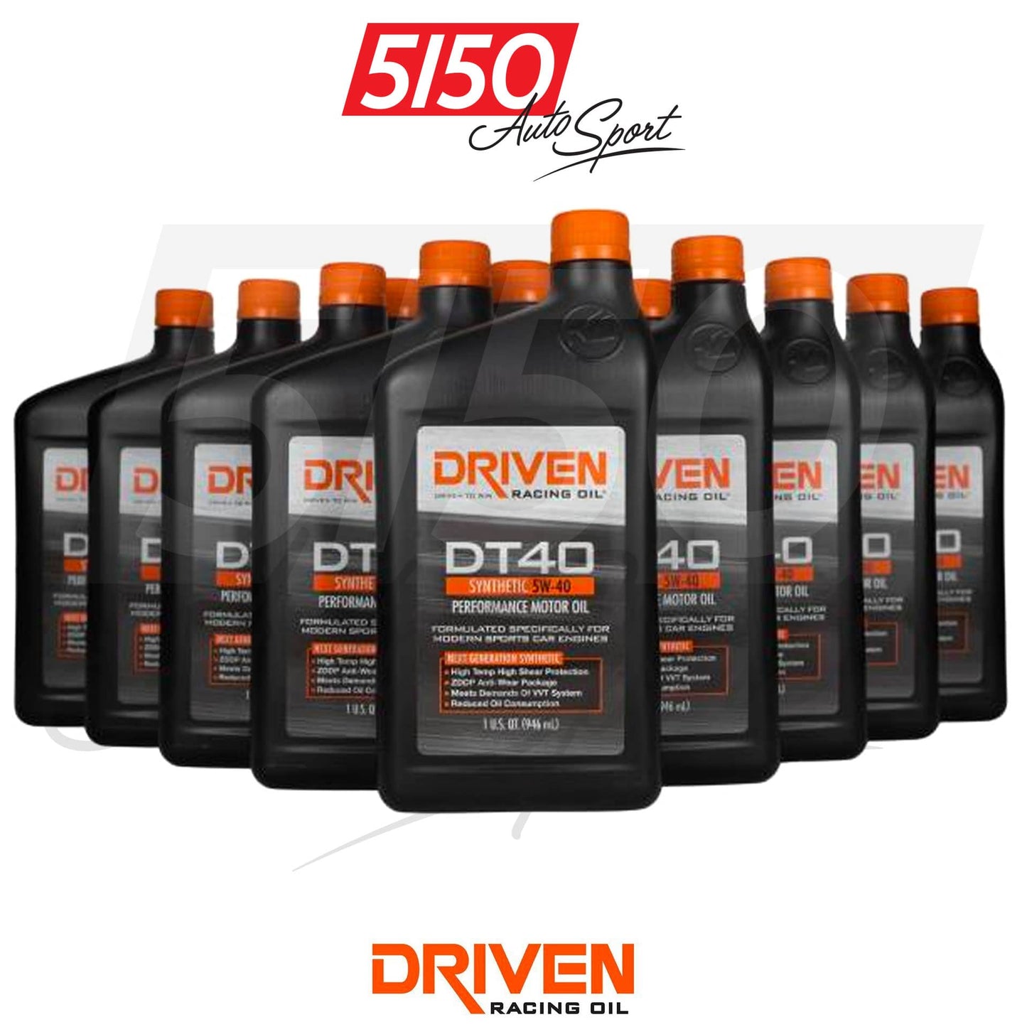 Driven Racing Oil DT40 5W-40 Synthetic Street Performance Oil