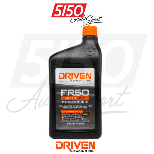 Driven Racing Oil FR50 5W-50 Synthetic Street Performance Oil