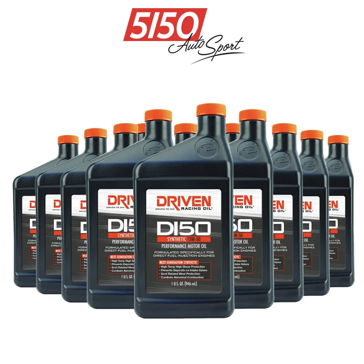 Driven Racing Oil DI50 15W-50 Synthetic Direct Injection Performance Oil