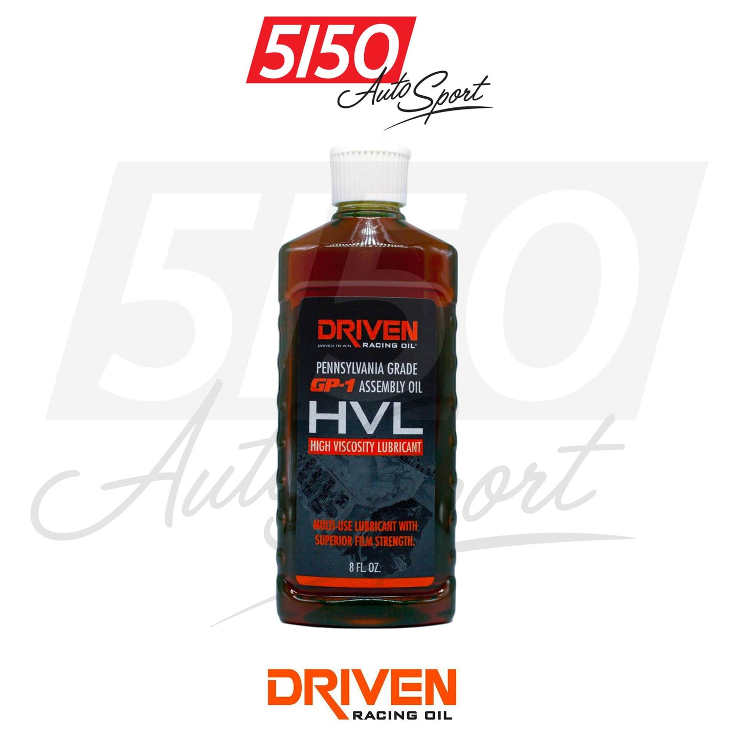 Driven Racing Oil HVL High Viscosity Lubricant - 8 oz bottle