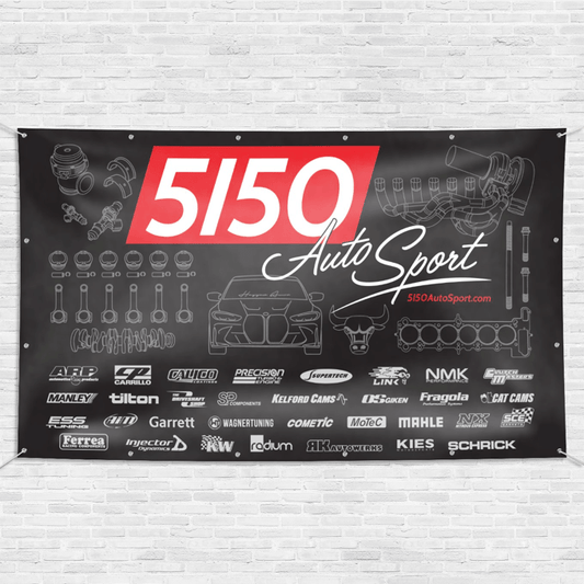 5150 AutoSport 5' x 3' Shop Banner