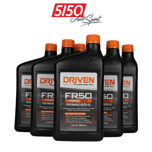 Driven Racing Oil FR50 5W-50 Synthetic Street Performance Oil