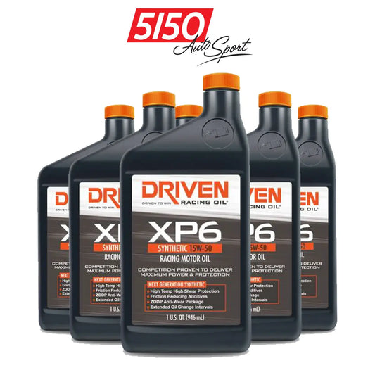Driven Racing Oil XP6 15W-50 Synthetic Racing Oil