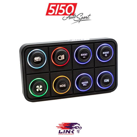 8-Button CAN Keyboard by Link Engine Management