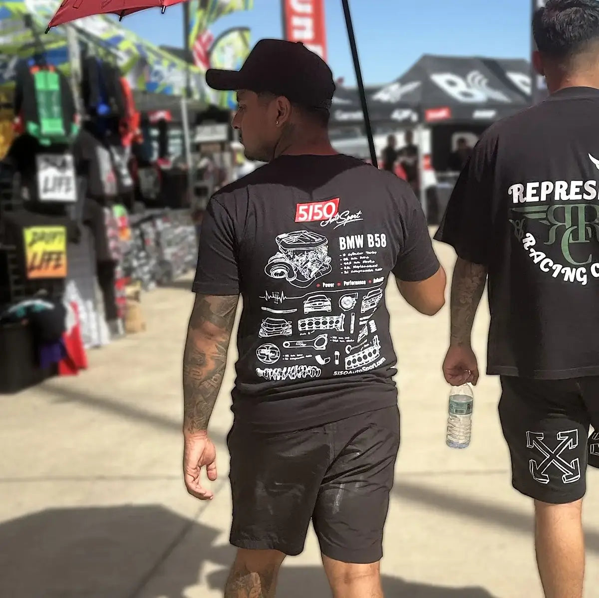 BMW / Toyota B58 T-shirt by 5150 AutoSport
