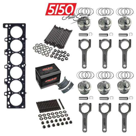 BMW M20 Forged Engine Build Kit for NA Engines featuring Manley Performance Connecting Rods