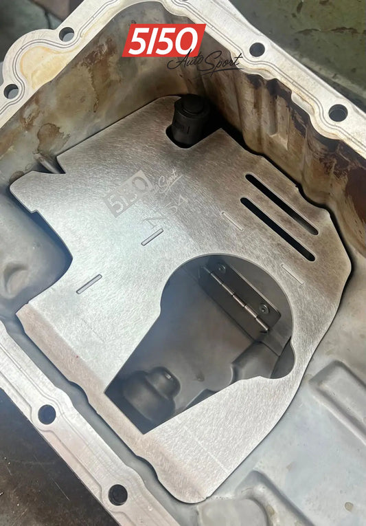N54 Oil Pan Baffle by 5150 AutoSport