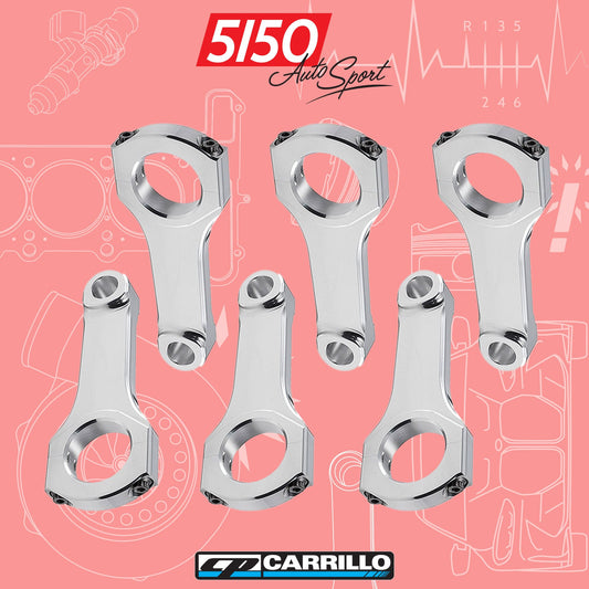 CP-Carrillo Connecting Rod Set, BMW S38 B38 Pro-Xtreme Aluminum