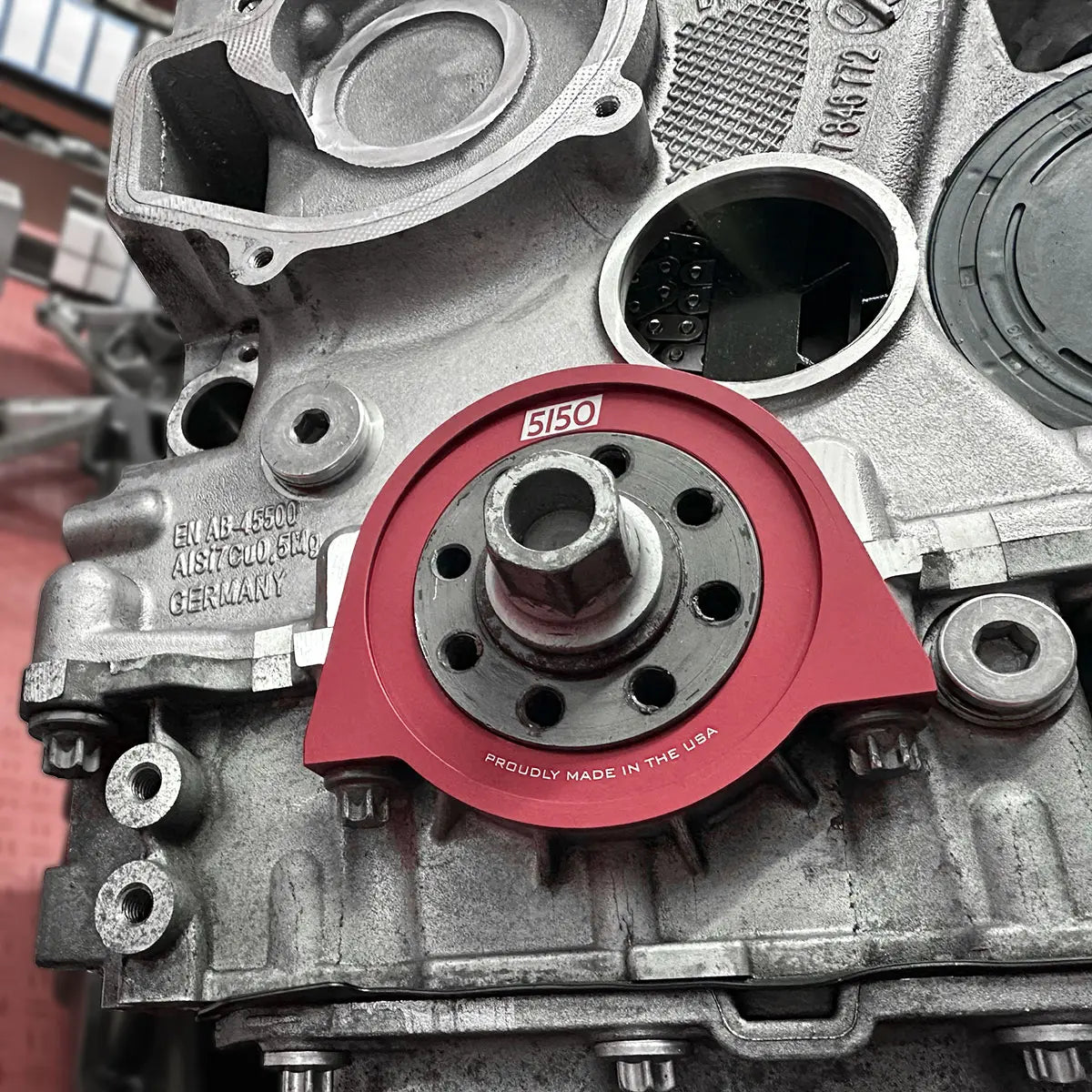 5150 AutoSport Crank Seal Guard, BMW N54/N55/S55