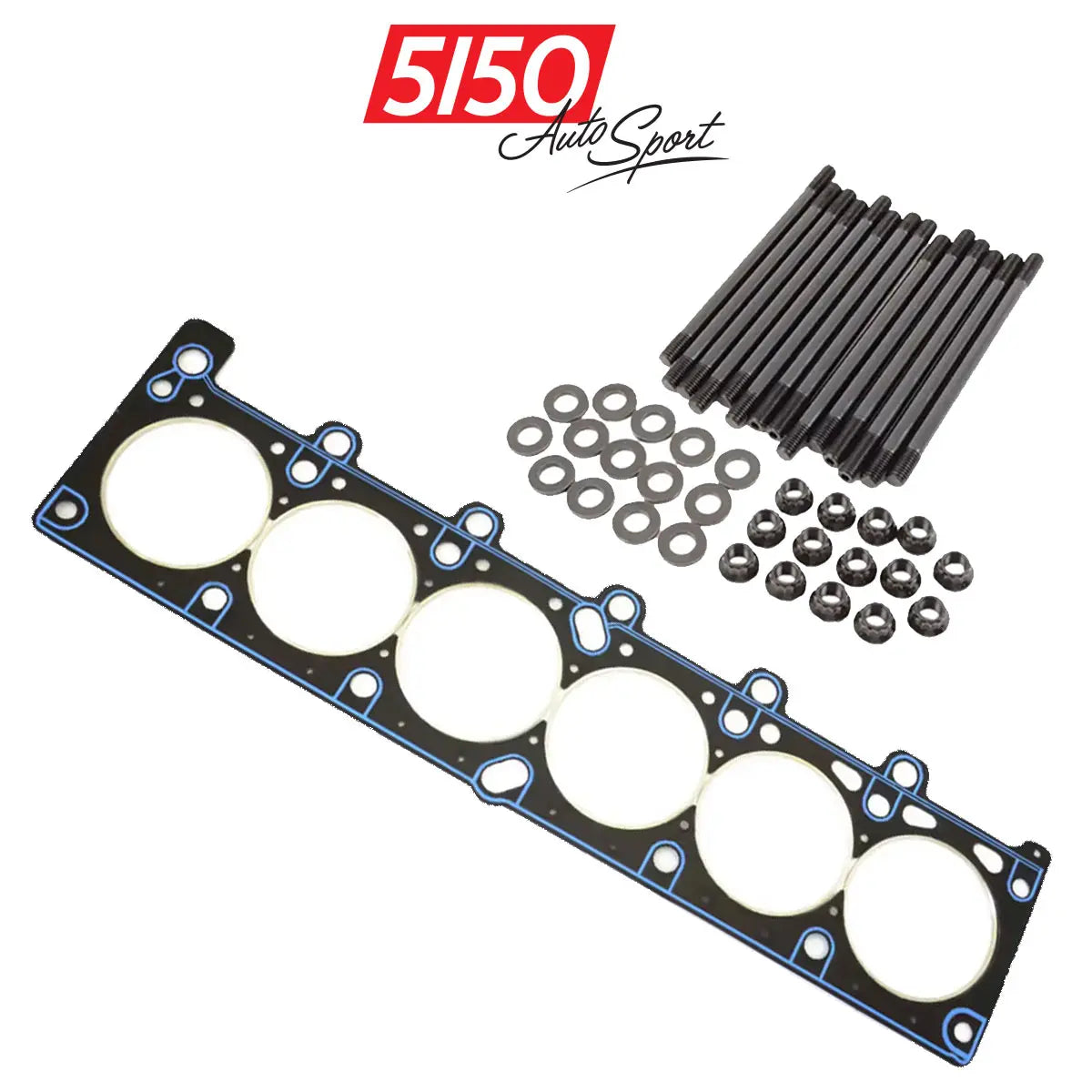 Cutting Ring Head Gasket and ARP Head Stud Kit for BMW M20 Engines
