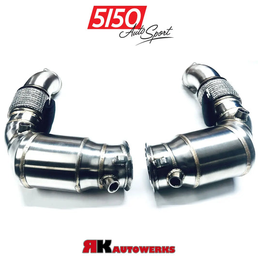 BMW F95 X5M F96 X6M S68 Downpipes