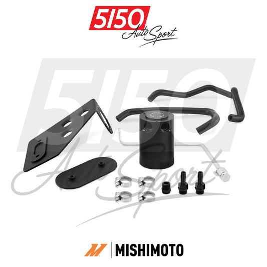 Mishimoto Baffled Oil Catch Can Kit, Toyota MKV Supra CCV Side