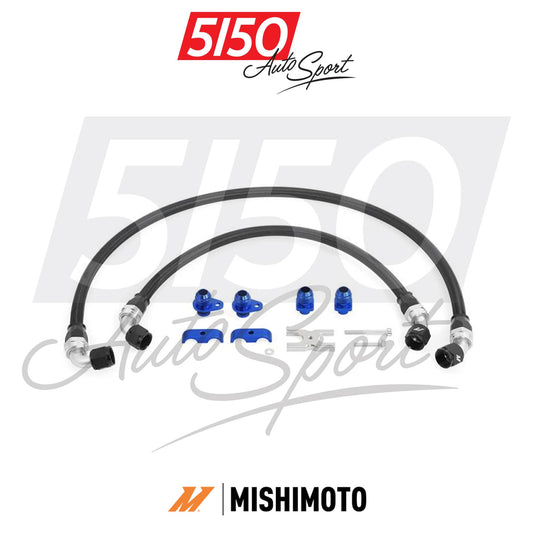 Mishimoto Nylon Braided Oil Cooler Line Kit, BMW S55
