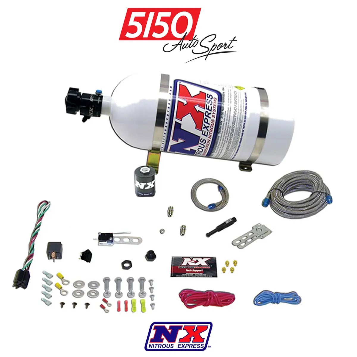 Nitrous NOS Dry EFI Kit with Single Nozzle