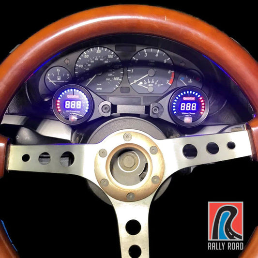 Rally Road Steering Column Mounted Gauge Pods, BMW E46
