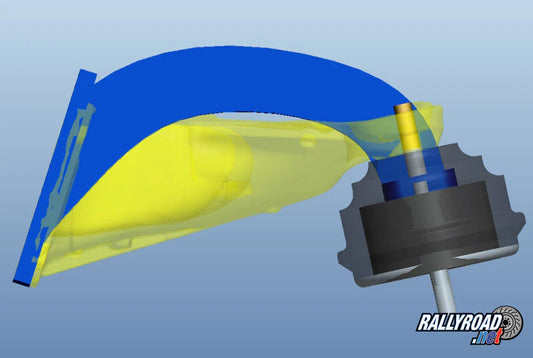 Rally Road Turbo Motor Mount, BMW E46 M3