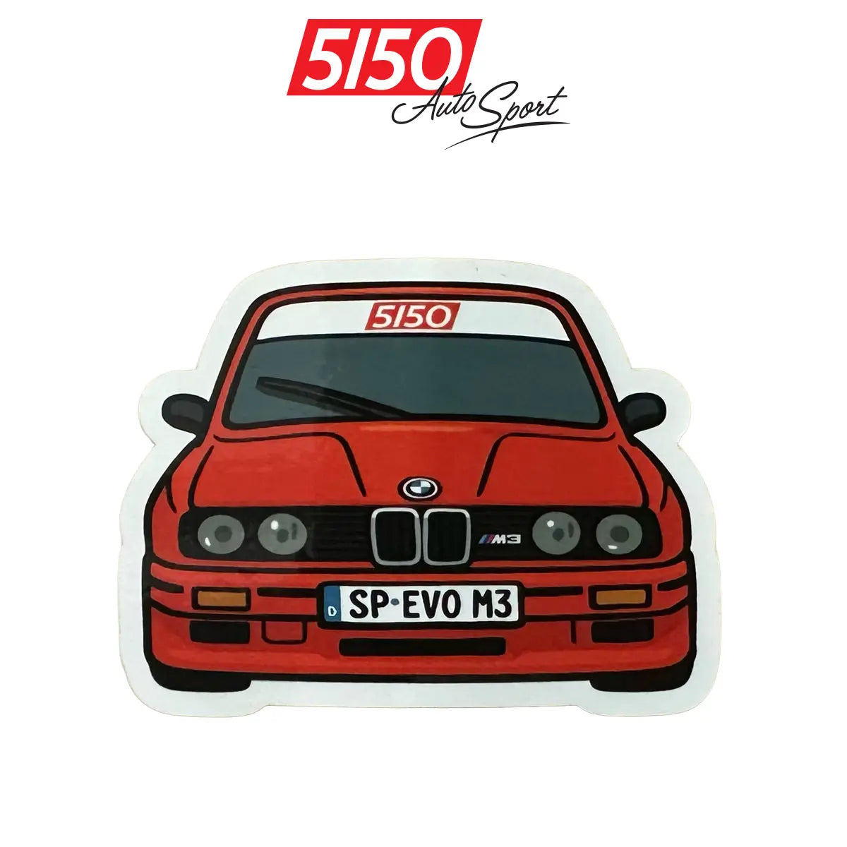 5150 E30 Sticker - Red