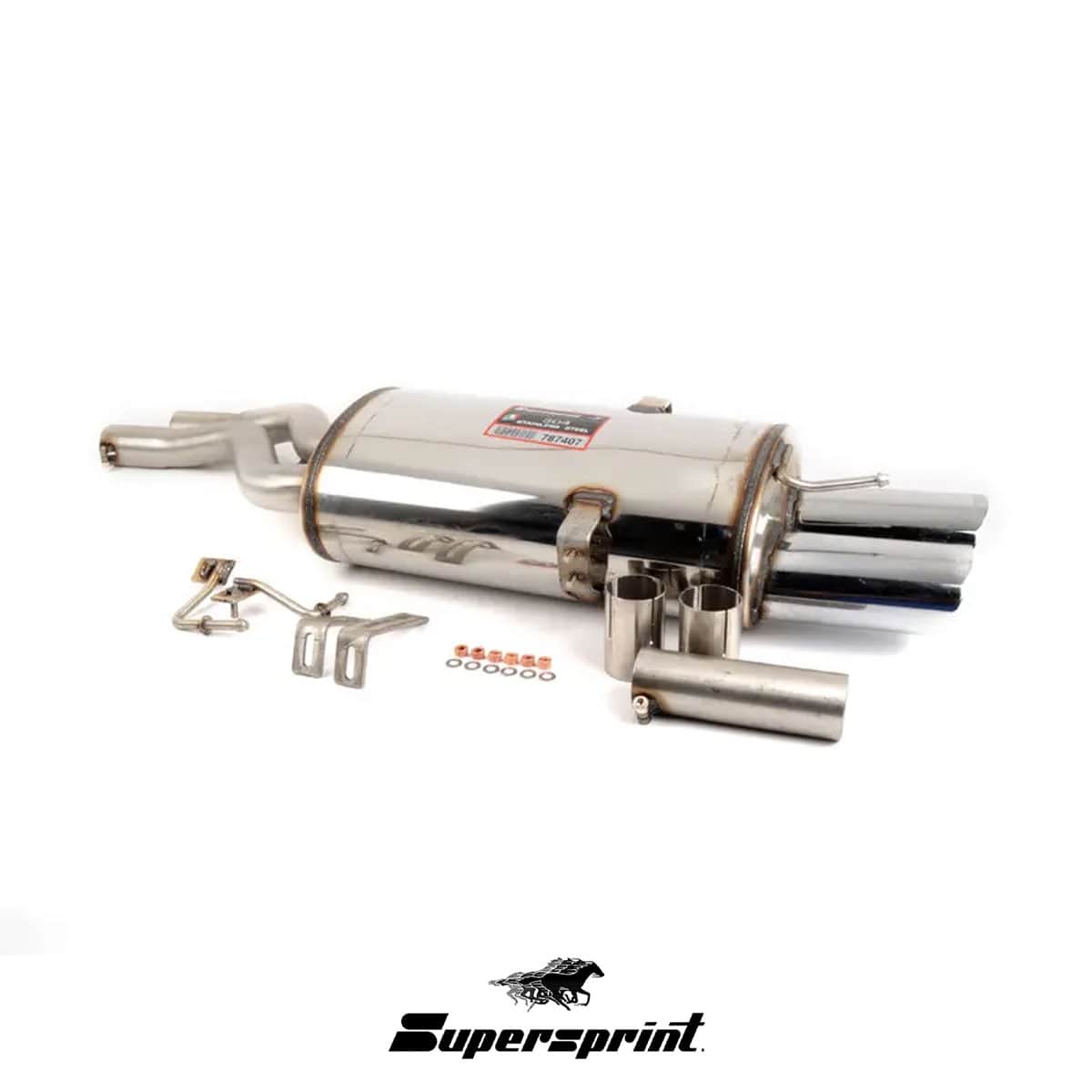 SuperSprint Performance Muffler, BMW E46 Non-M