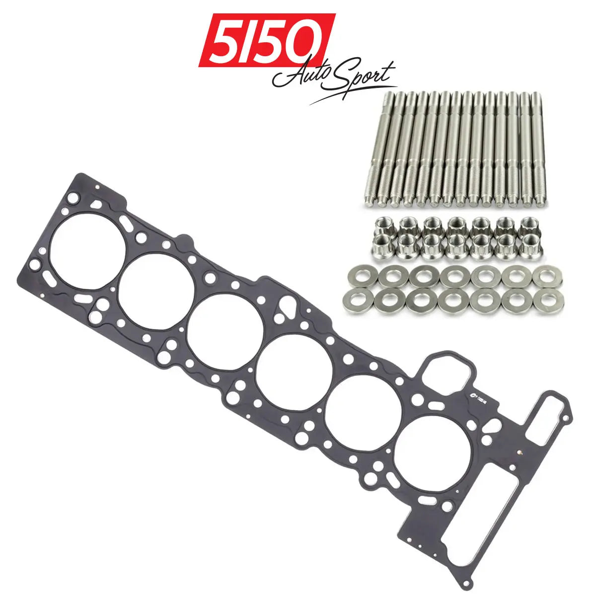Cometic Multi Layered Steel Head Gasket and Upgraded Head Stud Kit for BMW M52TU M54 Engines