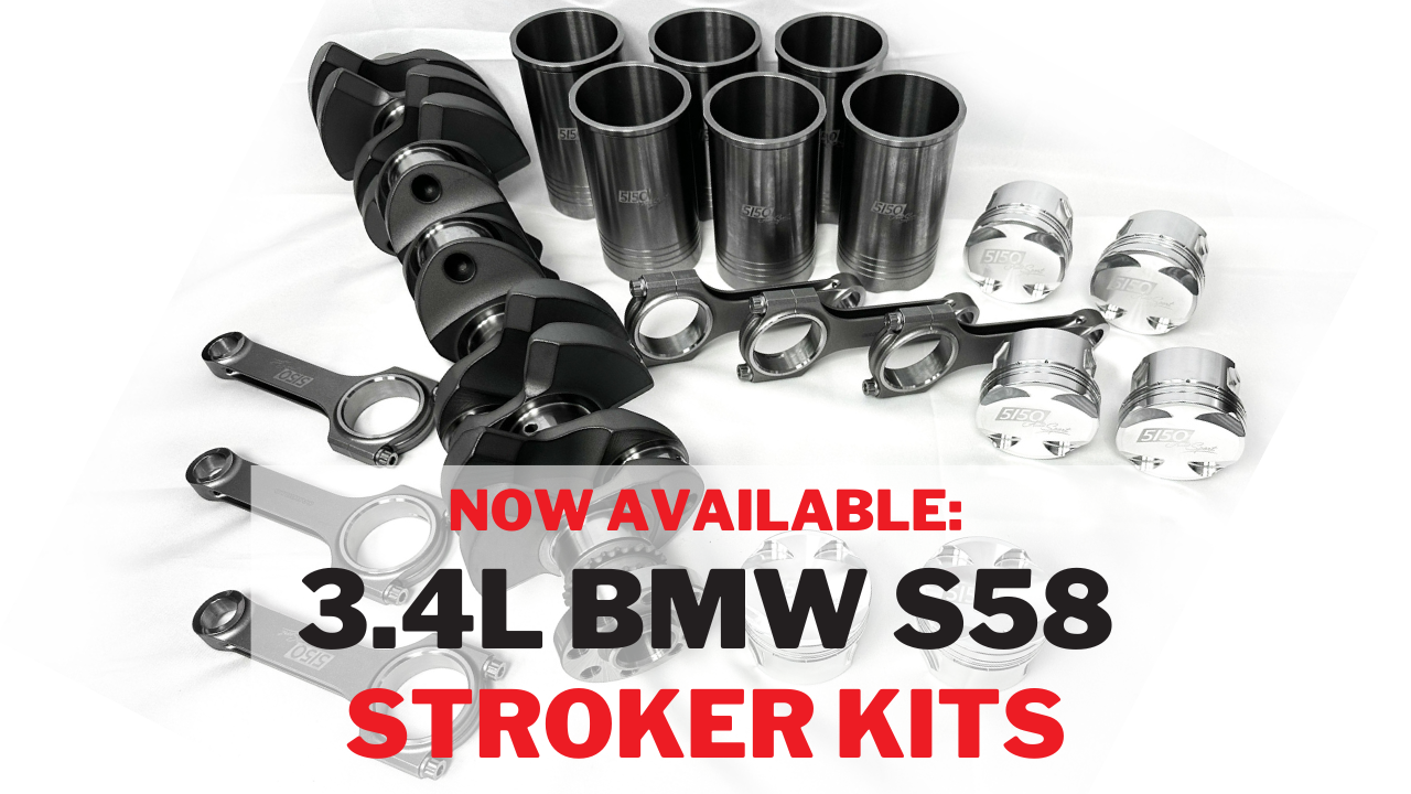 BMW S58 Stroker Kit featuring Forged Internals by CP-Carrillo