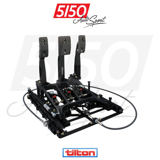 Tilton Engineering 850-Series 3-Pedal Underfoot Assembly with Slider System