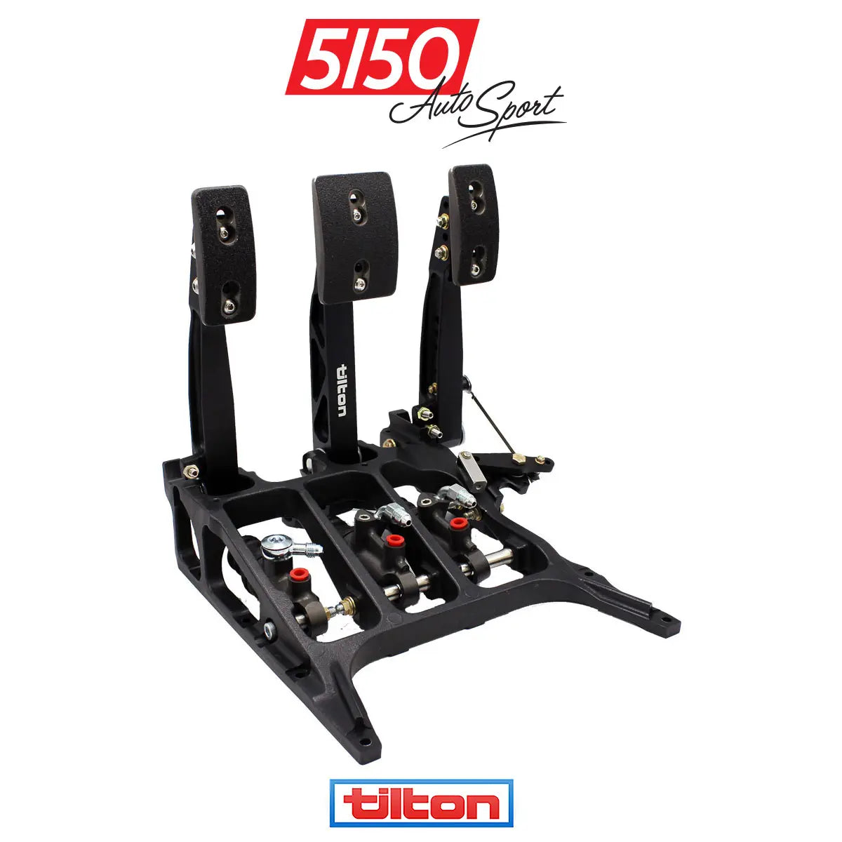 tilton pedal Tilton Engineering 850-Series 3-Pedal Underfoot Assembly – 5150 AutoSport