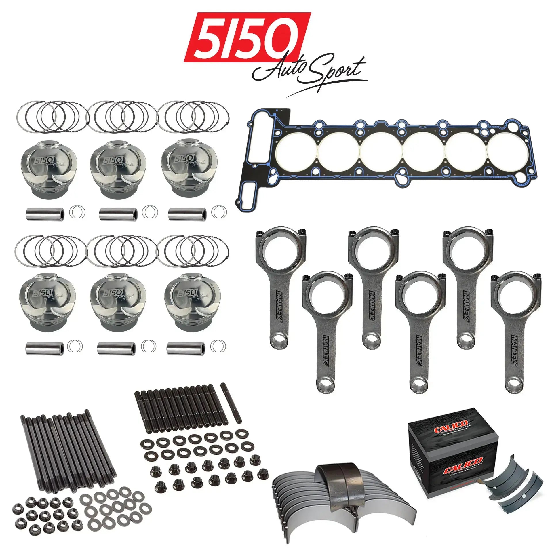 Turbo Build Kit for BMW M50 M52 S50 S52 Engines Forged Internals for 700 Horsepower