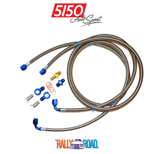 Rally Road Turbo Coolant Line Kit, BMW M50 M52 S50 S52