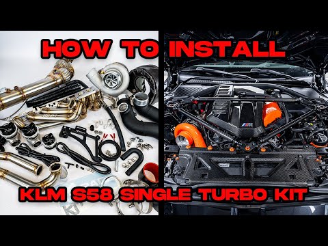 KLM Race Single Turbo Kit, BMW S58