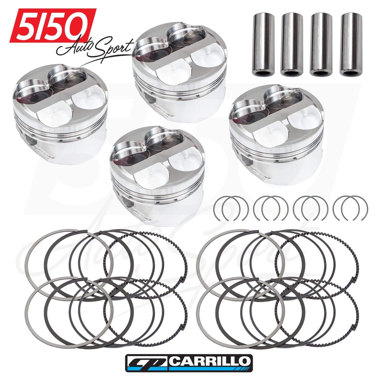 CP Forged Piston Set, BMW B48 - 5150 AutoSport