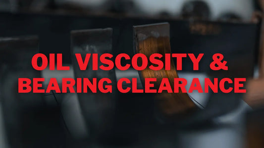 Oil Viscosity and Bearing Clearance