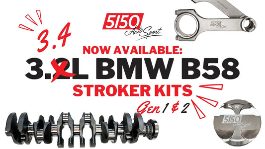 Introducing the FIRST 3.4L BMW/Toyota B58 Stroker Kit