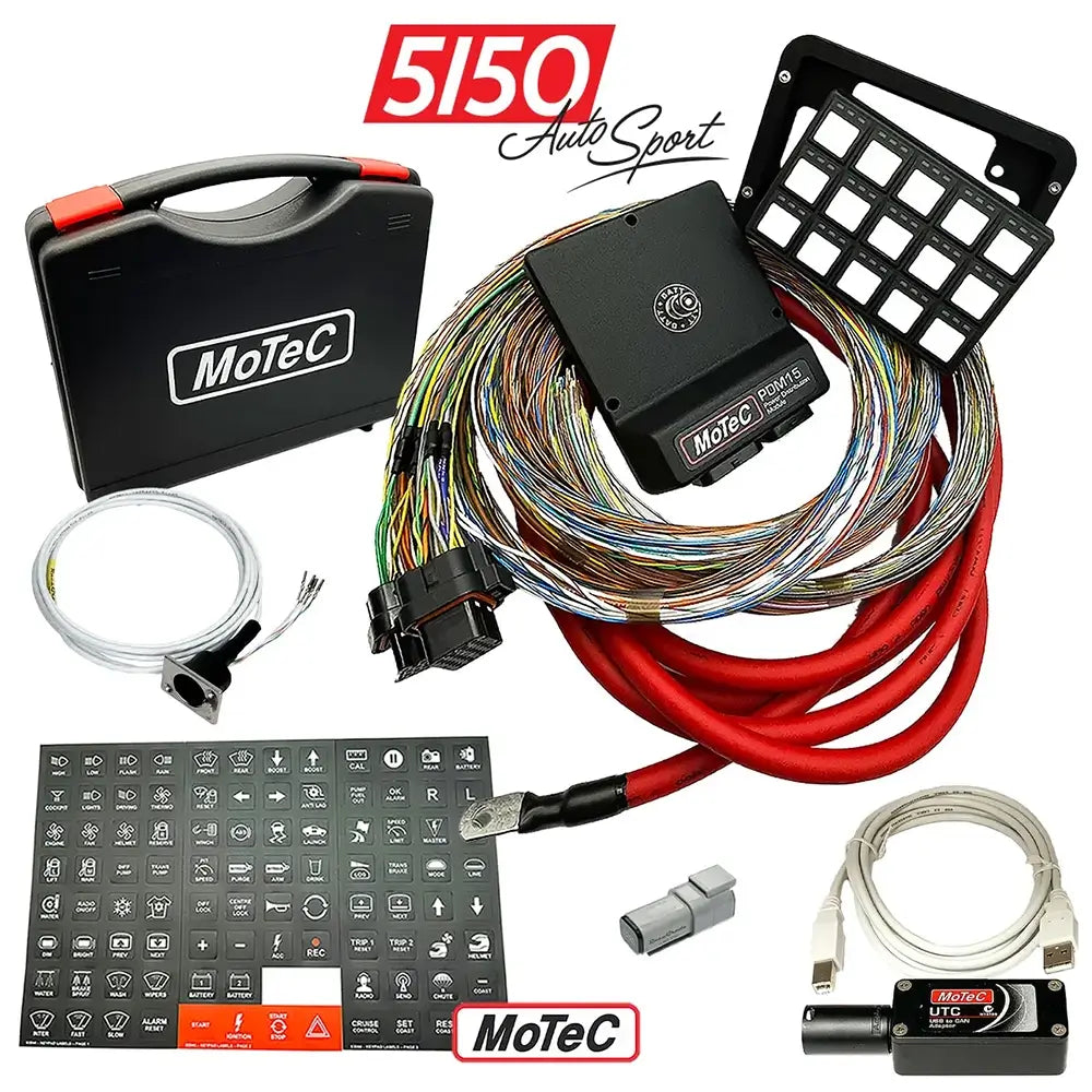Motec 15 Output Power Distribution Module Kit