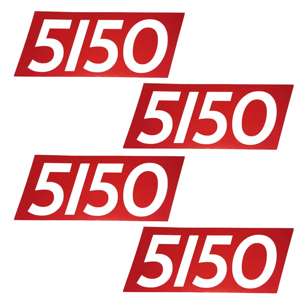 518 Sticker 5150 Driver Sticker Pack – 5150 AutoSport