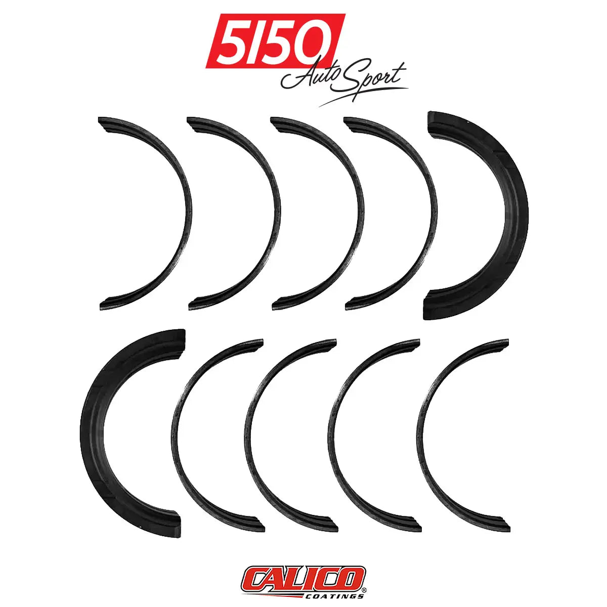 King BMW B58B30A (Size STDX) Coated Performance Main Bearing Set main image 1
