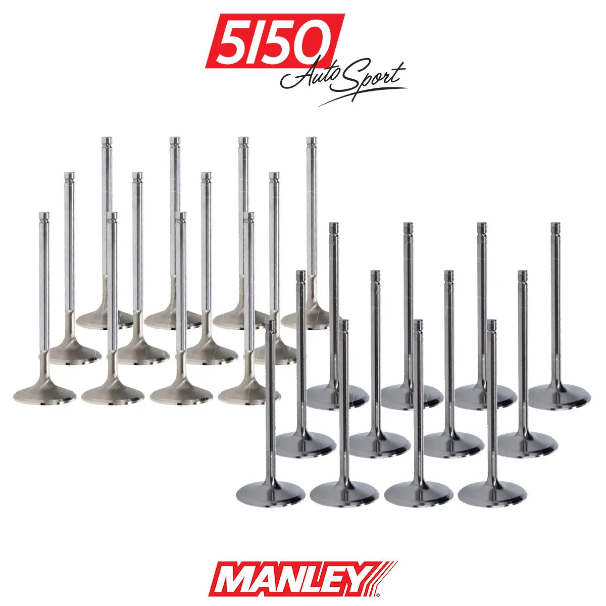 BMW M50 M52 S50 S52 Valve Set | Single Groove Stainless Steel – 5150 ...