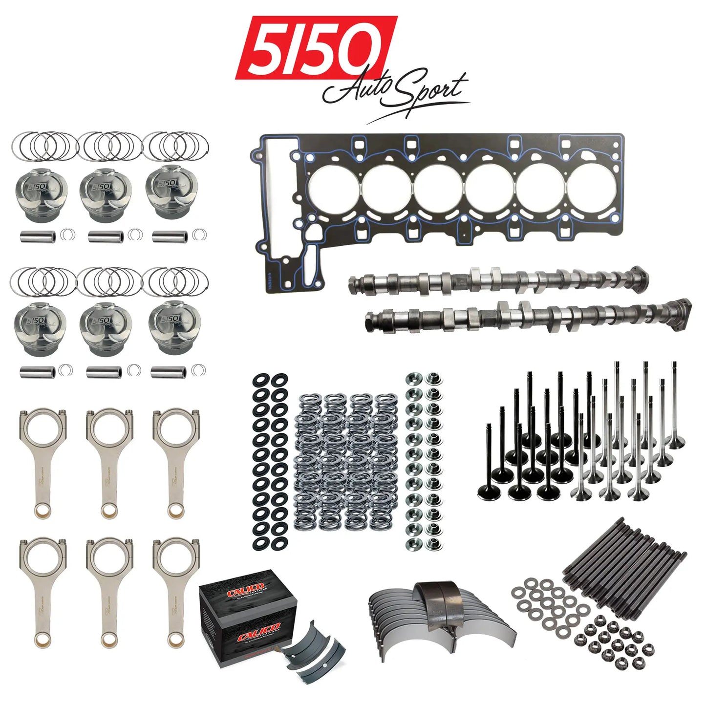 BMW N54 Complete Engine Build Kit by 5150 AutoSport