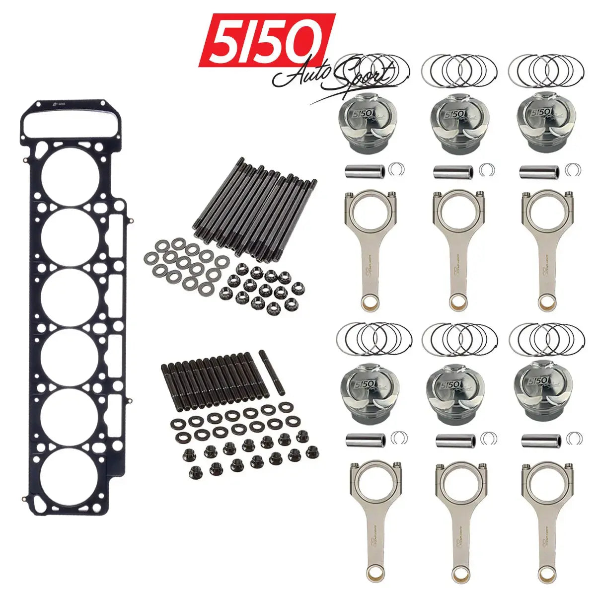 BMW S38 Engine Rebuild Kit with Forged Internals