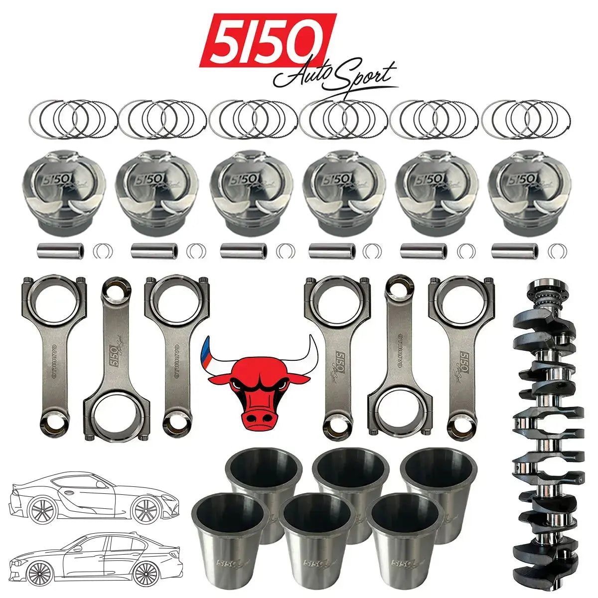 BMW / Toyota B58 3.4L Stroker Kit