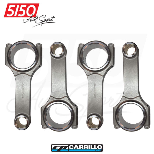 A set of four CP-Carrillo forged connecting rods for Toyota 4A-GZ engine.