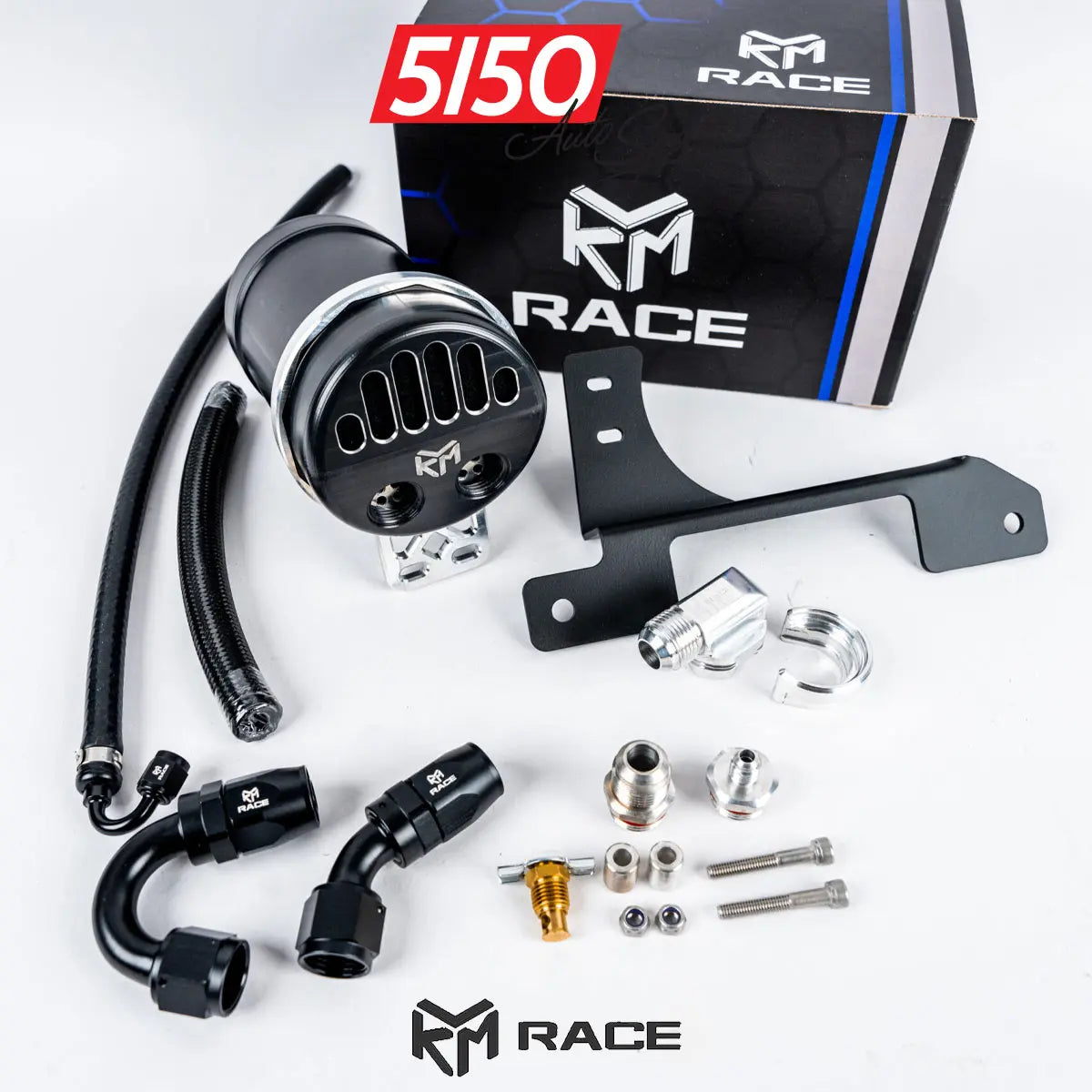 KLM Race Billet Oil Catch Can Kit, Toyota A90 A91 Supra B58 – 5150
