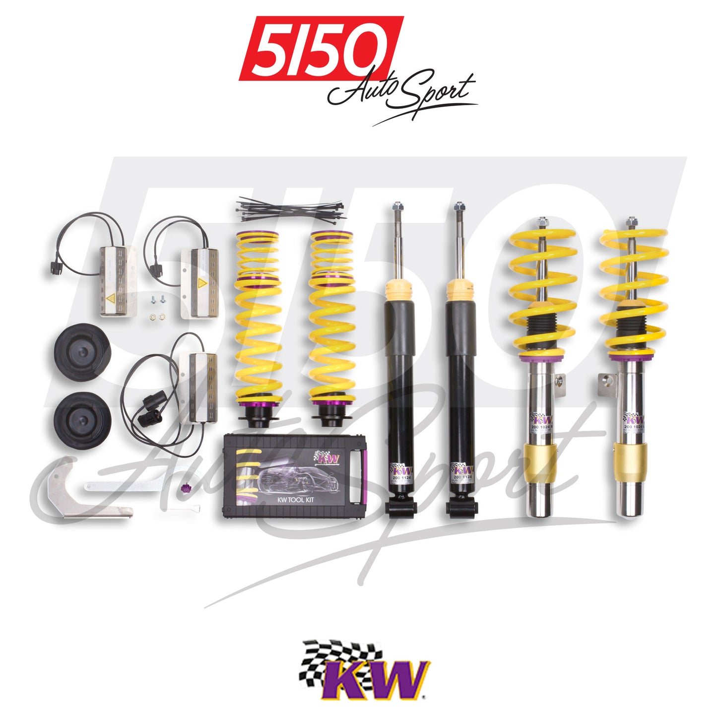 KW Coilover Kit, BMW E90 / E92 M3 with EDC – 5150 AutoSport
