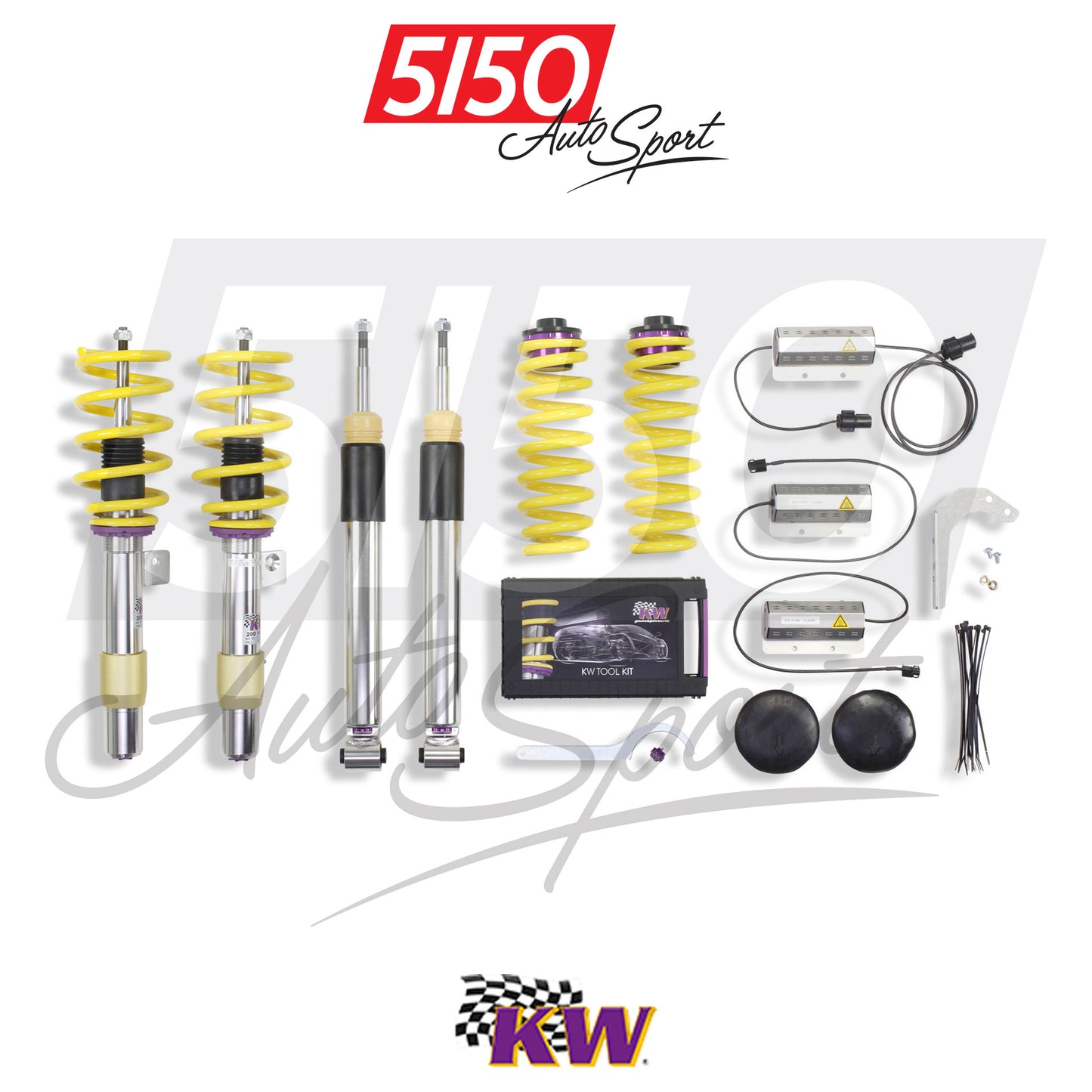 KW Coilover Kit, BMW E90 / E92 M3 with EDC