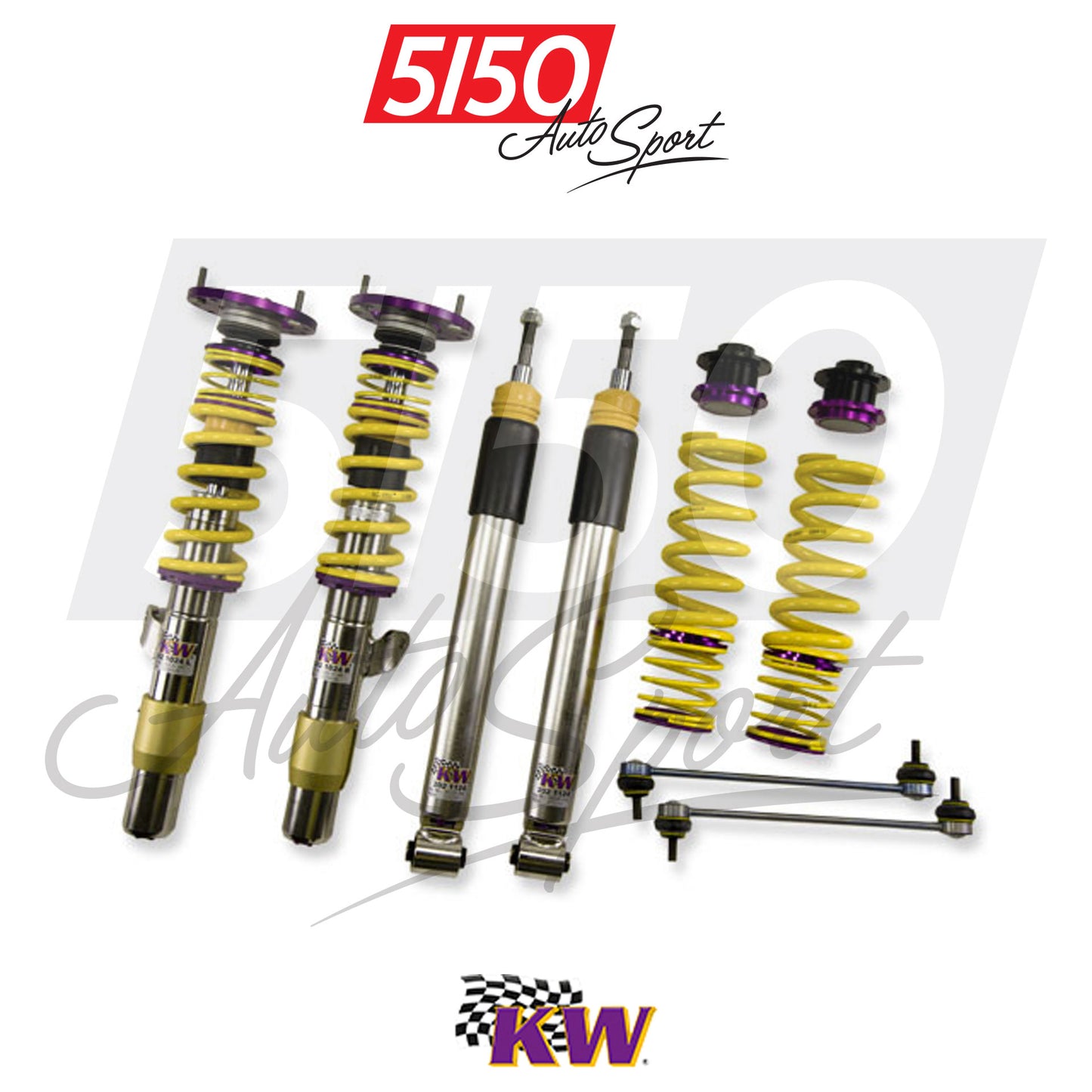 KW Coilover Kit, BMW E90 / E92 M3 with EDC