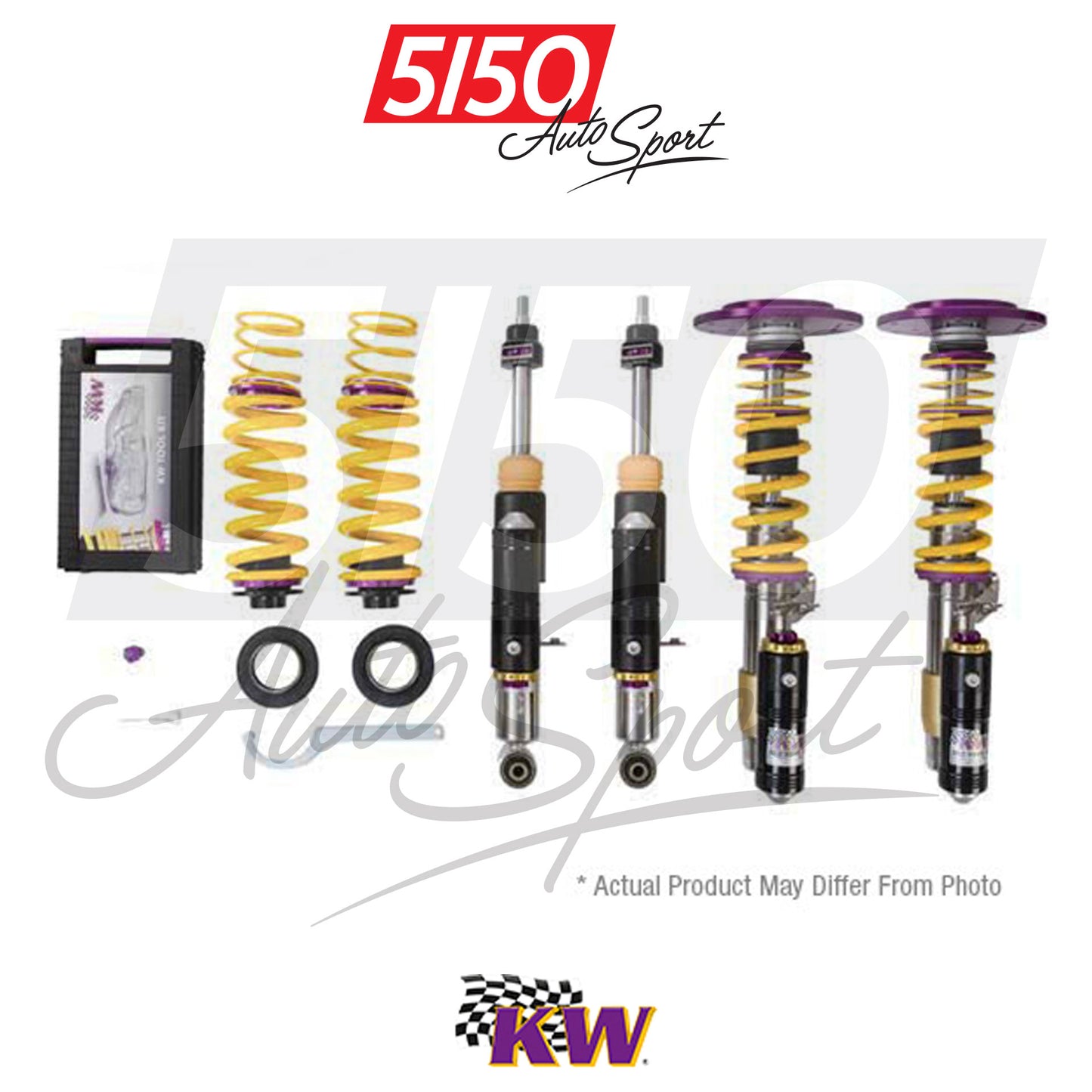 KW Coilover Kit, BMW E90 / E92 M3 with EDC