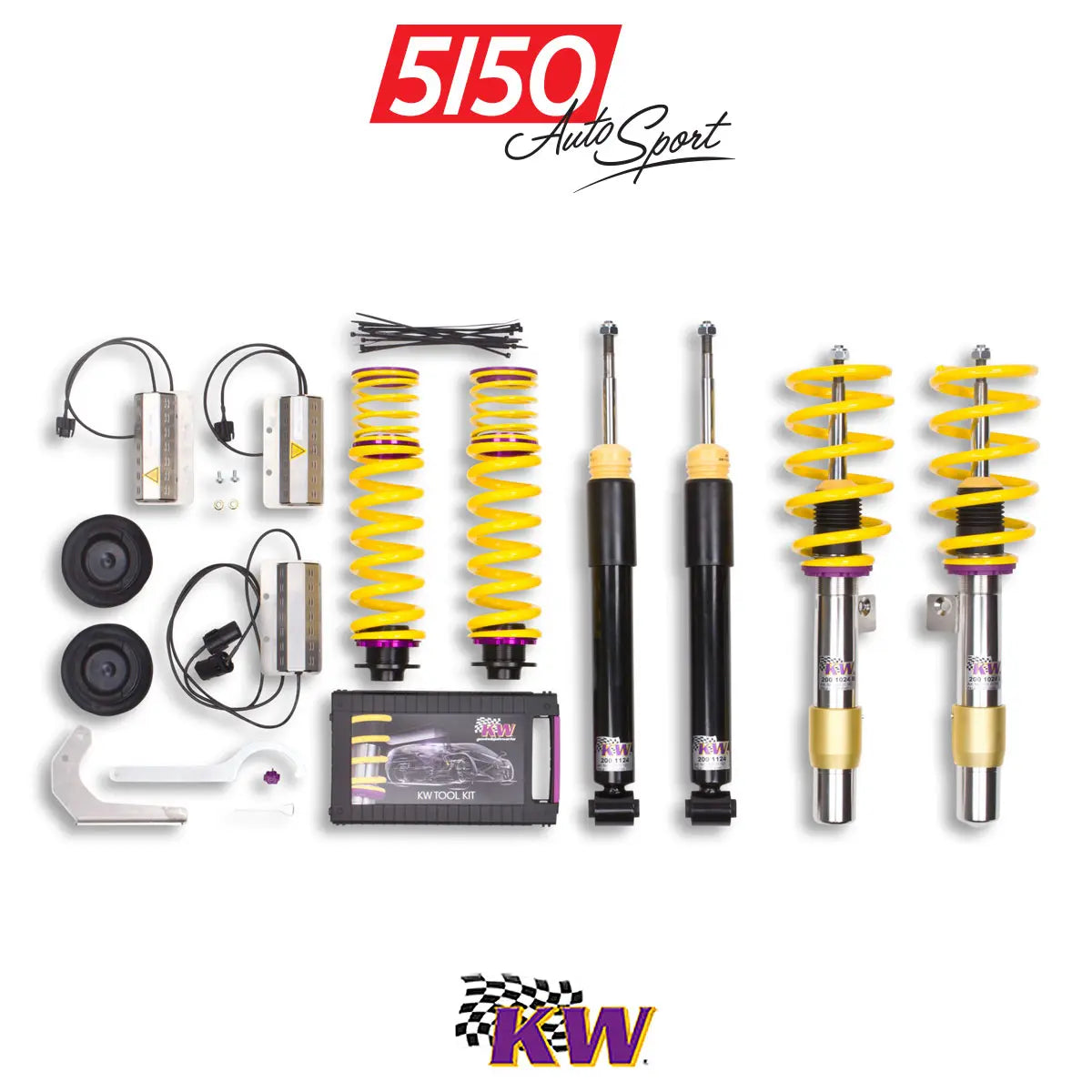 KW Coilover Kit, BMW E90 / E92 M3 with EDC