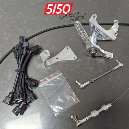 Throttle actuator to throttle cable conversion BMW