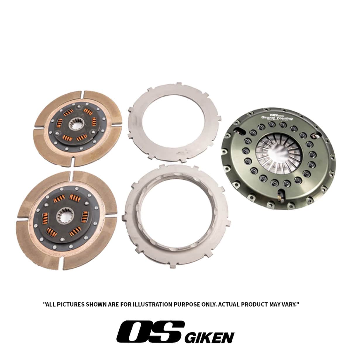 OS Giken GTS Twin Plate Clutch Kit, BMW E46 M3