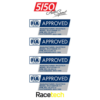 RT4119 Complete Race Seat Installation Package